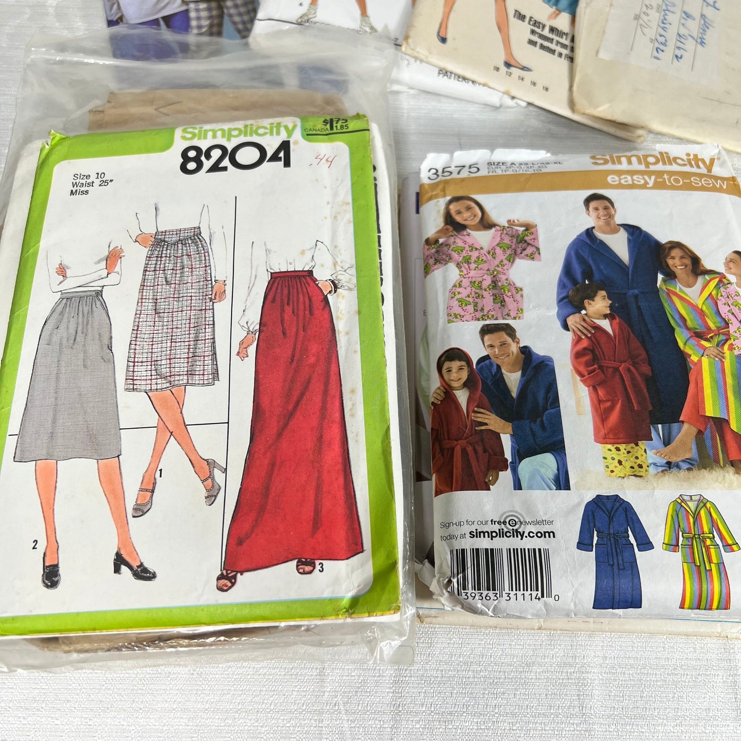 Vintage Sewing Pattern Lot