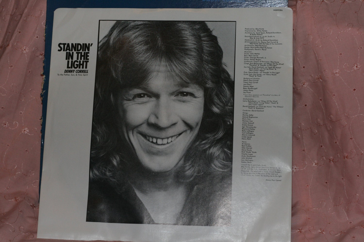 Denny Correll - Standin' In The Light, Vintage Vinyl, LP, Record