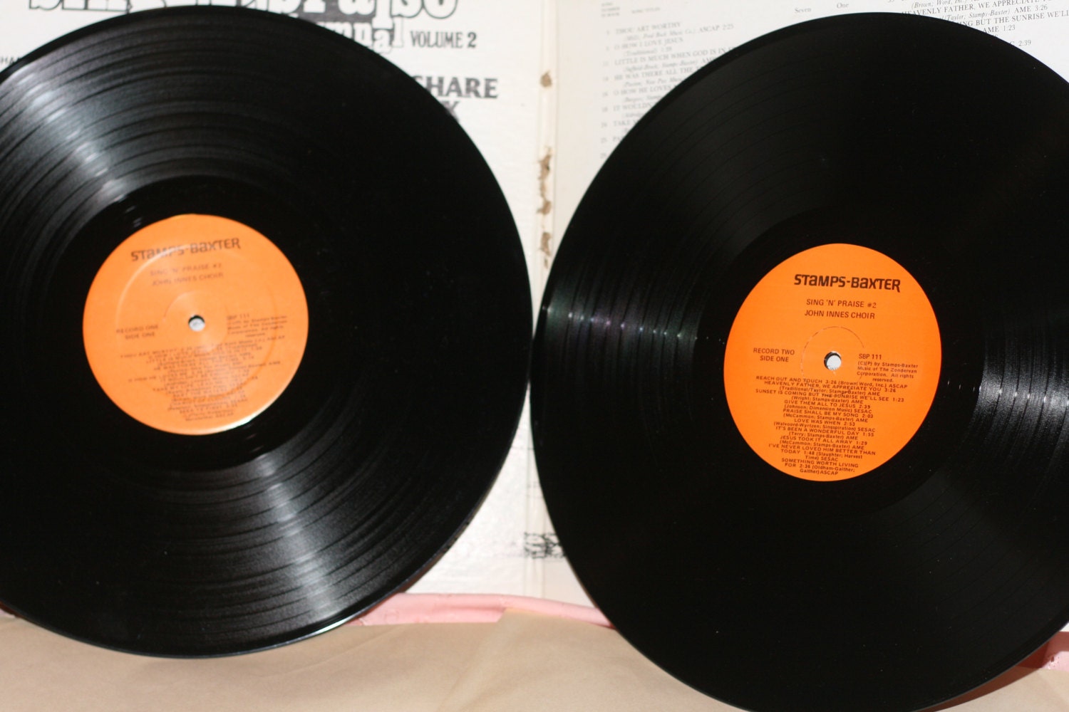 Sing 'N' Praise, Sing 'N' Share Twin Trax, Vintage Vinyl, Records, LPs