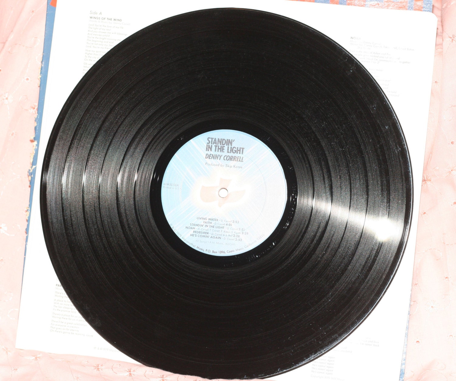 Denny Correll - Standin' In The Light, Vintage Vinyl, LP, Record