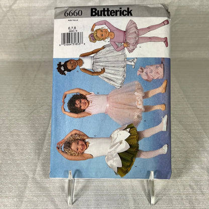 Butterick 6660 Sewing Pattern size 6, 7, 8 - uncut