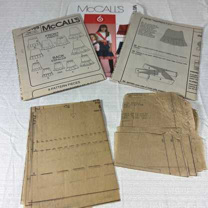 McCall's M5169 Sewing Pattern CCE 3, 4, 5, 6 - cut to a 6, but all sizes available (#1)