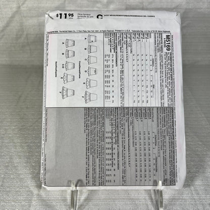 McCall's M5169 Sewing Pattern CHJ 7, 8, 10, 12, 14 - cut, but all sizes available (#2)