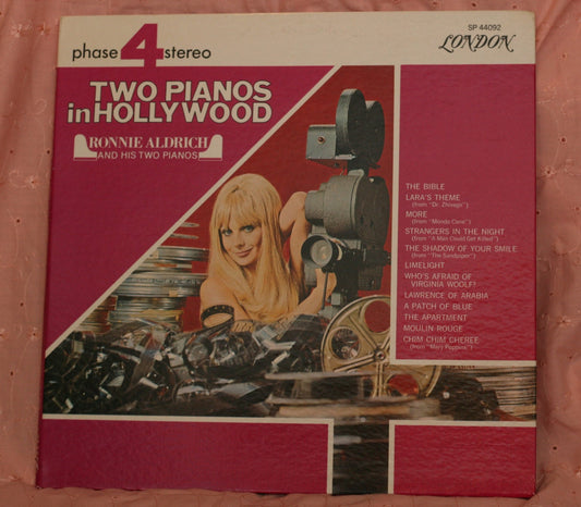 Ronnie Aldrich And His Two Pianos - Two Pianos In Hollywood 1967, Vintage Vinyl, Record, LP