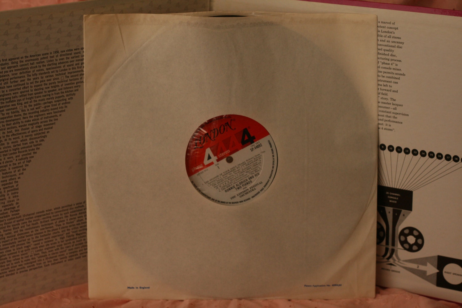 Ronnie Aldrich And His Two Pianos - Two Pianos In Hollywood 1967, Vintage Vinyl, Record, LP