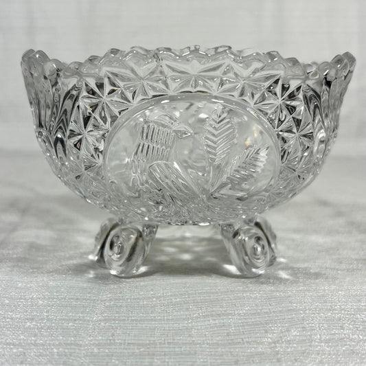 Hofbauer Byrdes West Germany Crystal Bowl