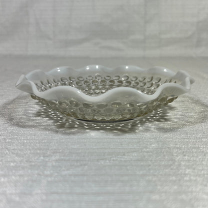 Anchor Hocking Moonstone Hobnail Candy Dish