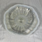 Vintage Opalescent Flower Shaped Bowl