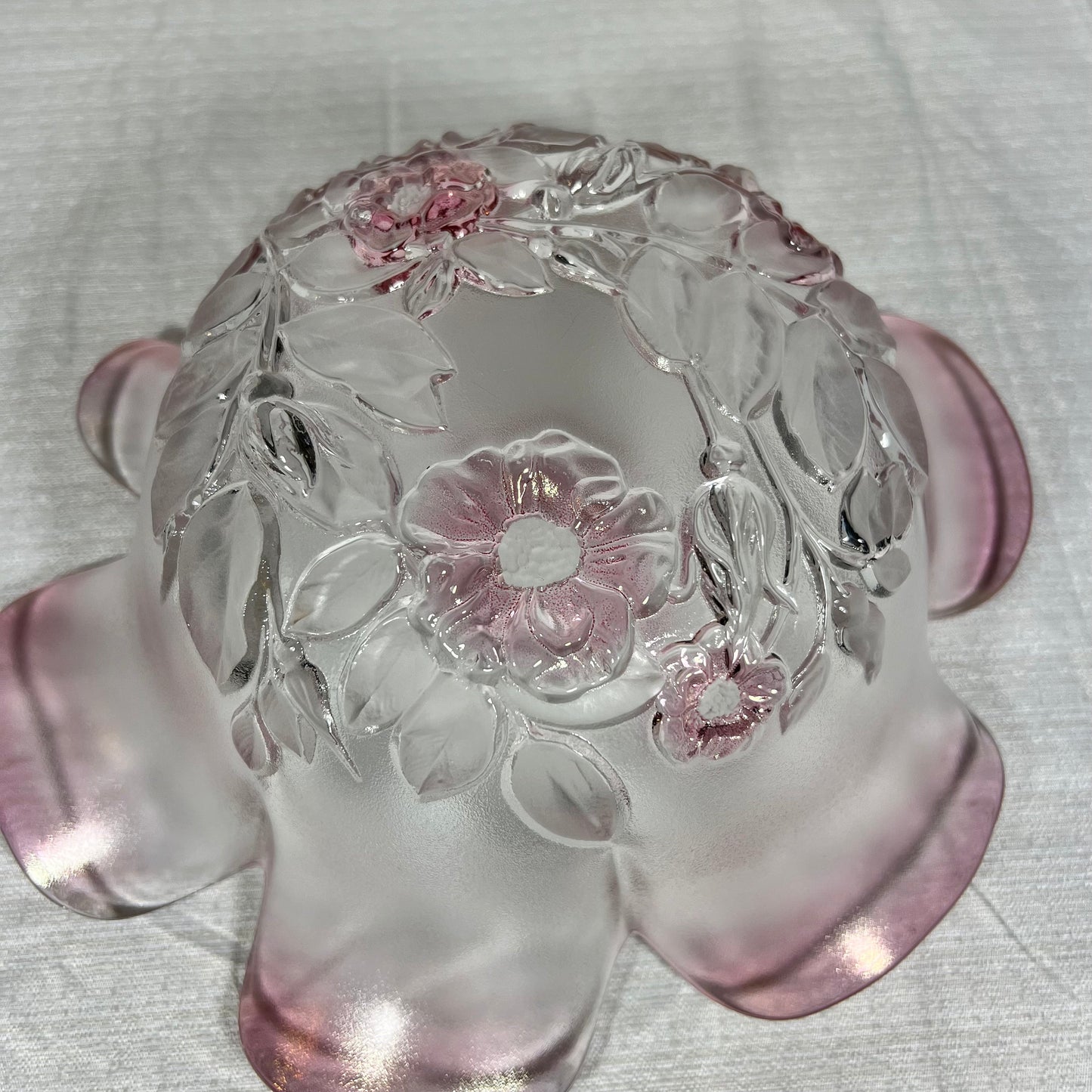 Vintage Mikasa Rosella Glass Bowl