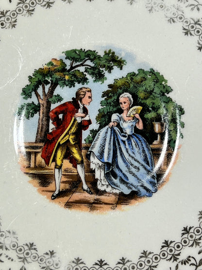 Taylor Smith Taylor Victorian Couple Saucer