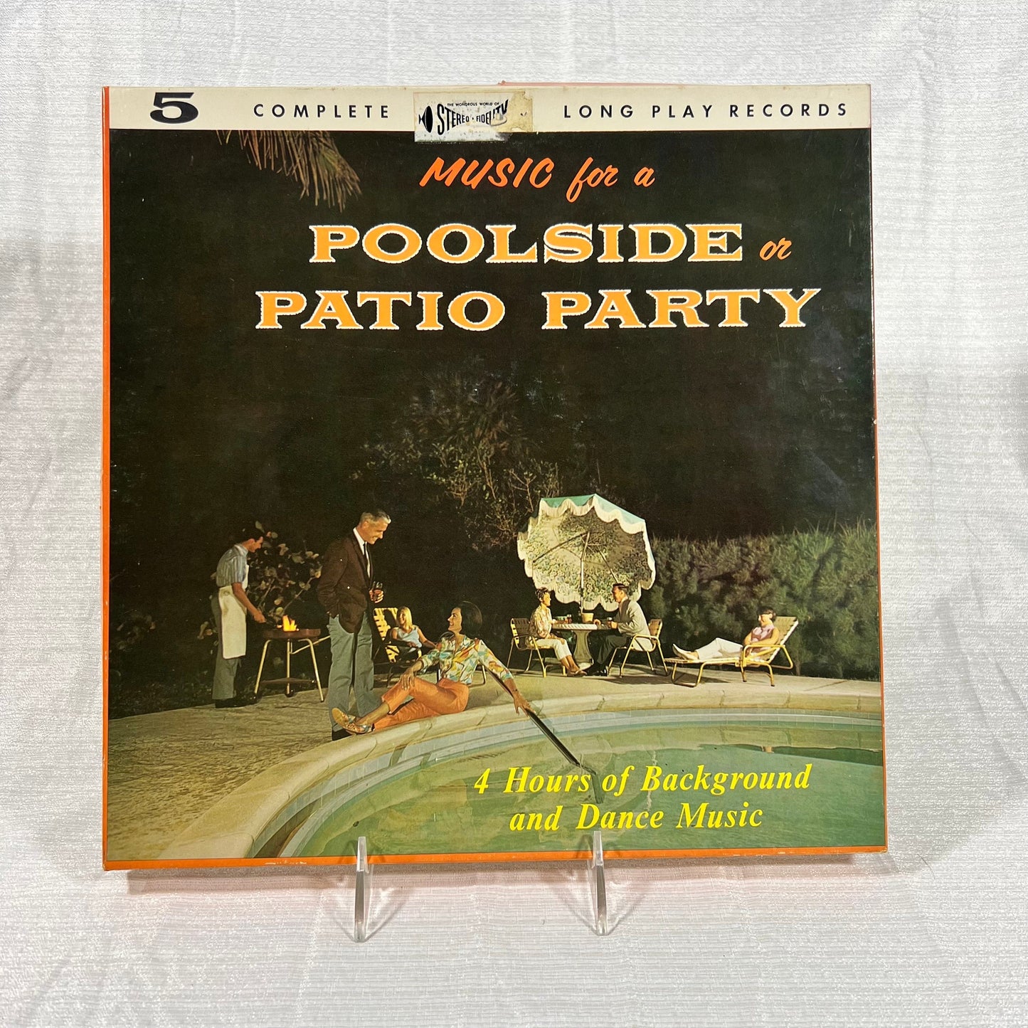 Stereo-Fidelity Music for a poolside or patio party record set