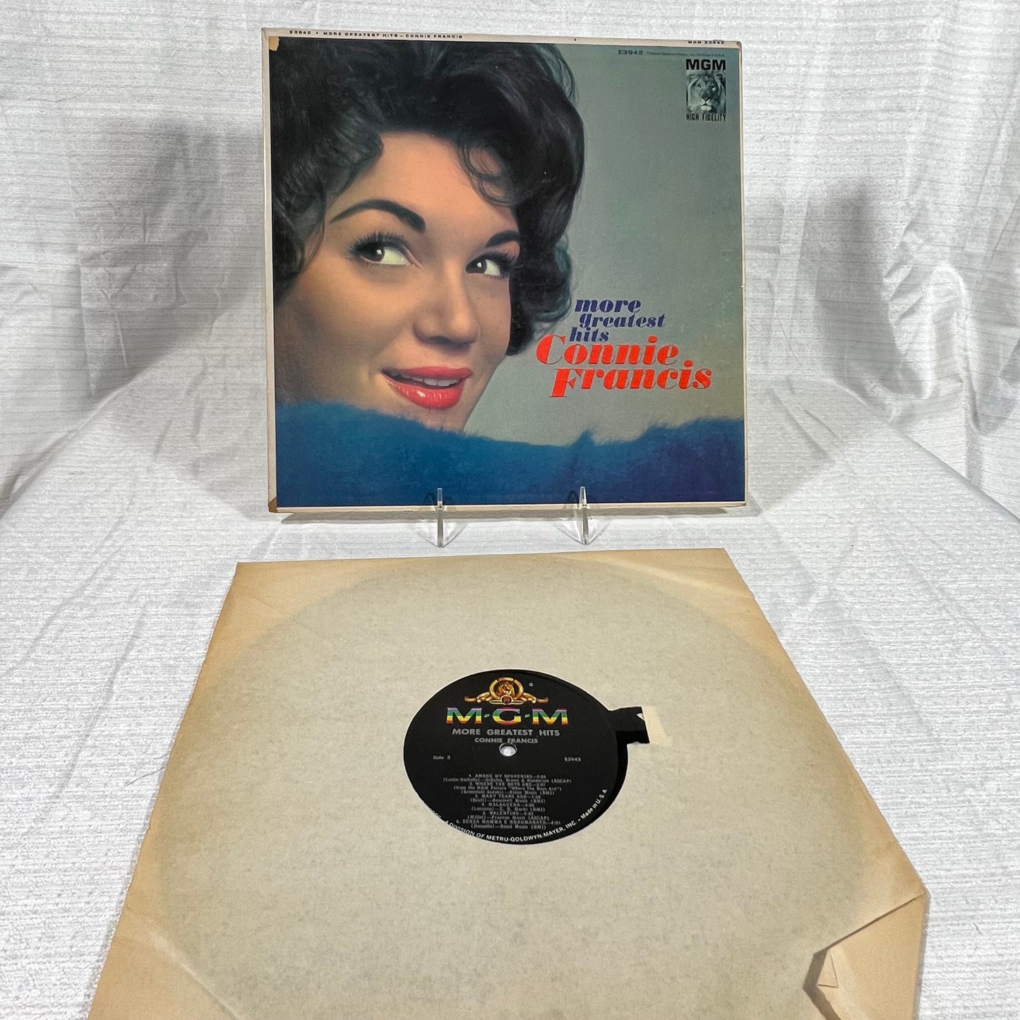 More greatest hits Connie Francis Record