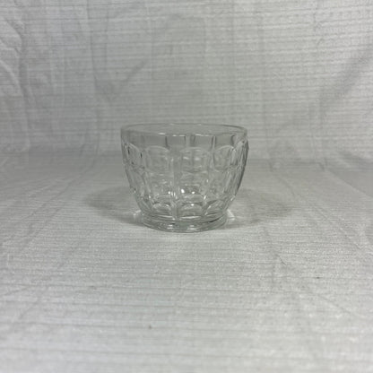 Vintage Indiana Glass Nut Bowl Constellation Pattern - some flea bites at the seams