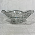 Hawaiian Lei Bryce, Higbee Gala Ruffled Bowl - small imperfections on base at the seams, one chip