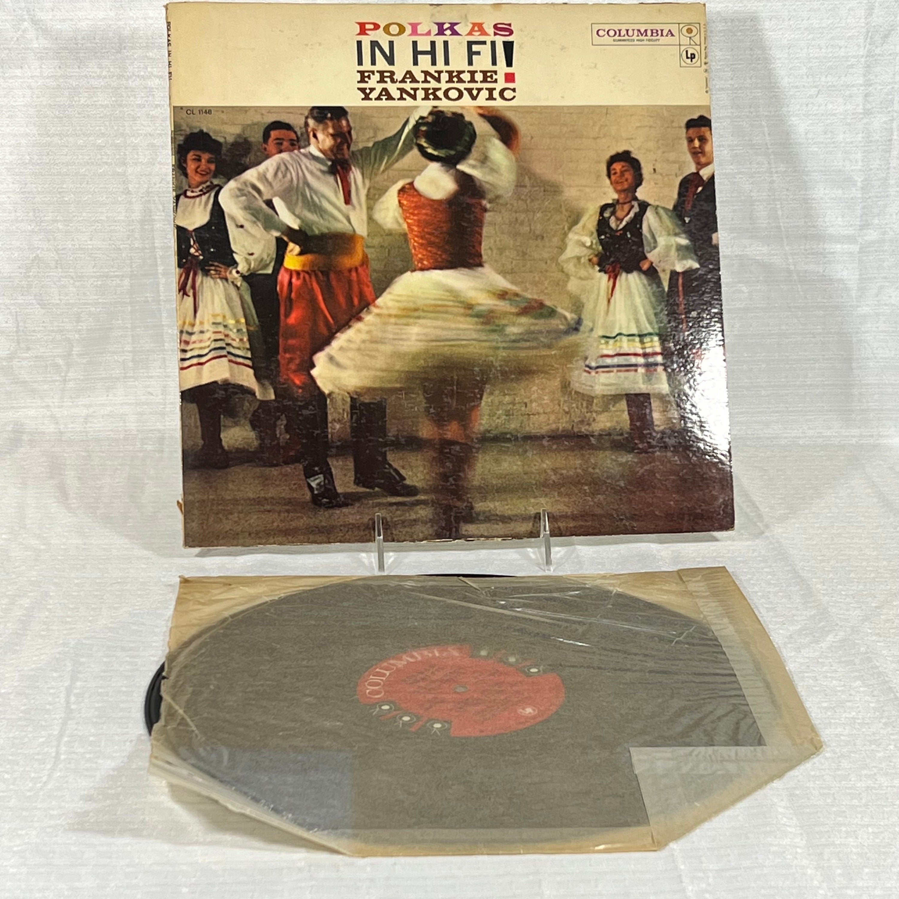 Columbia Polkas in Hi Fi! Frankie Yankovic Record