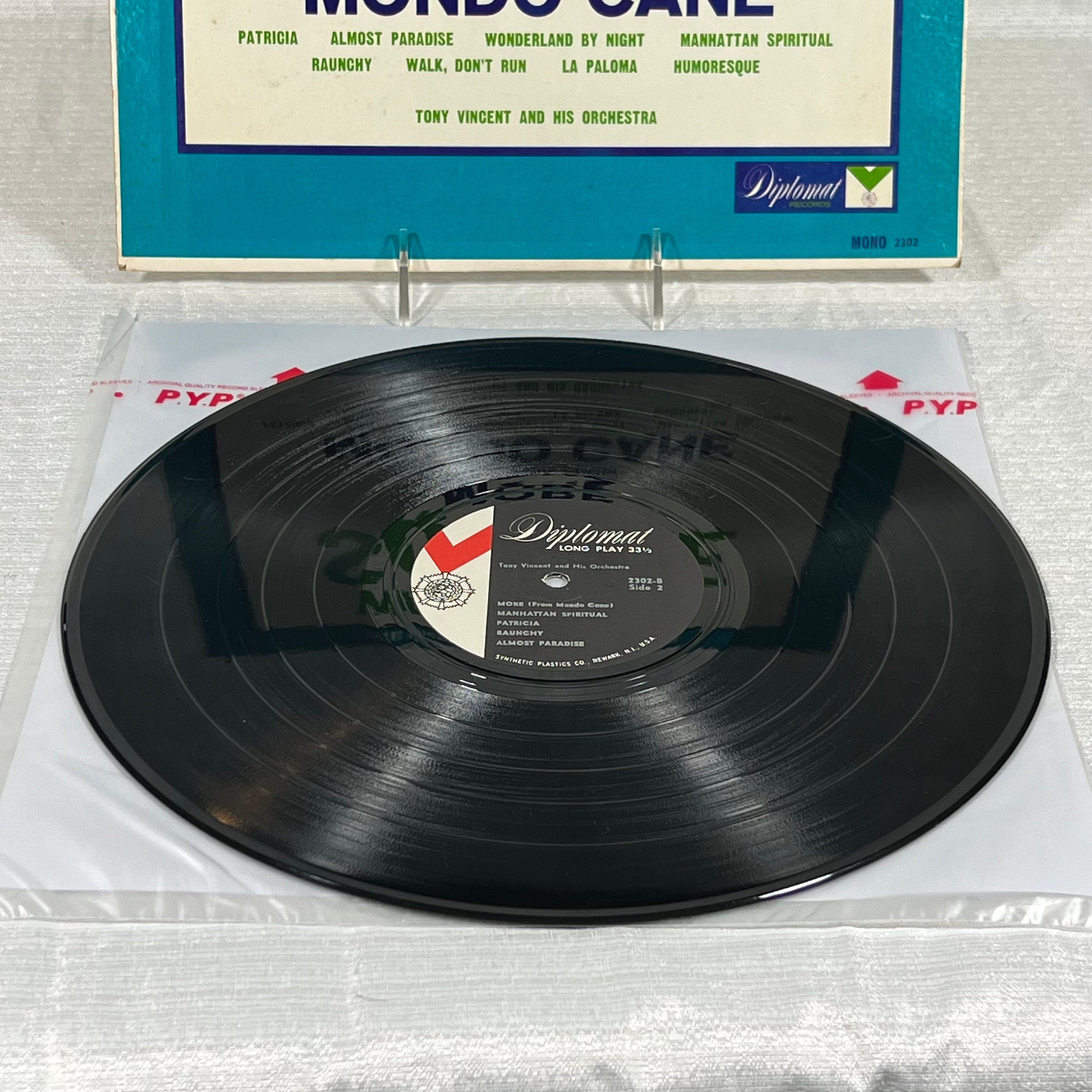 Tony Vincent and His Orchestra, Washington Square - More (The Theme from Mondo Cane) Record - Vintage vinyl, album