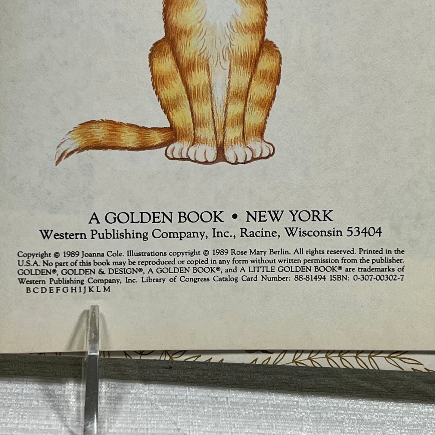 a Little Golden Book Buster Cat Goes Out