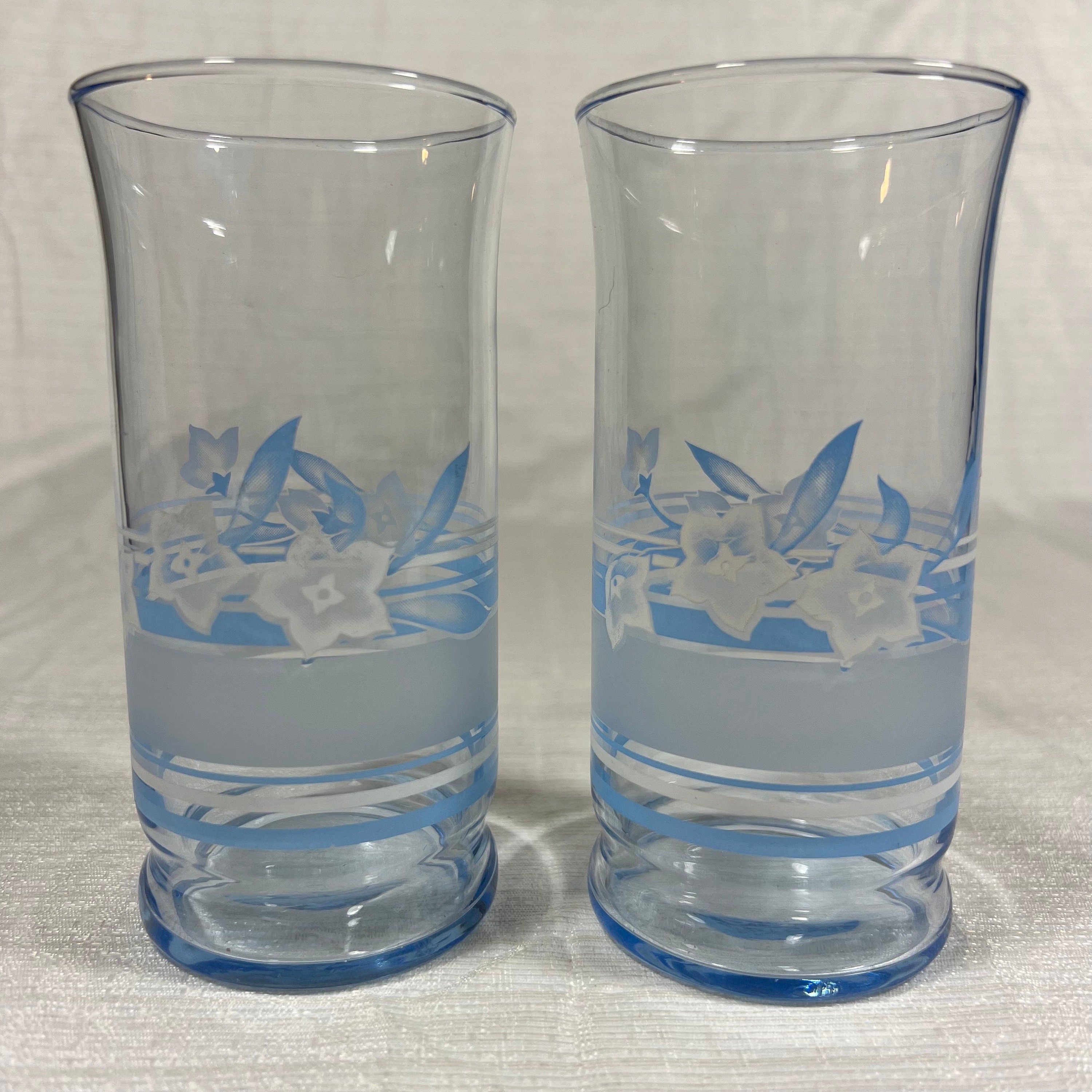 Libbey Misty Blue Arbor Glasses - Set of 2