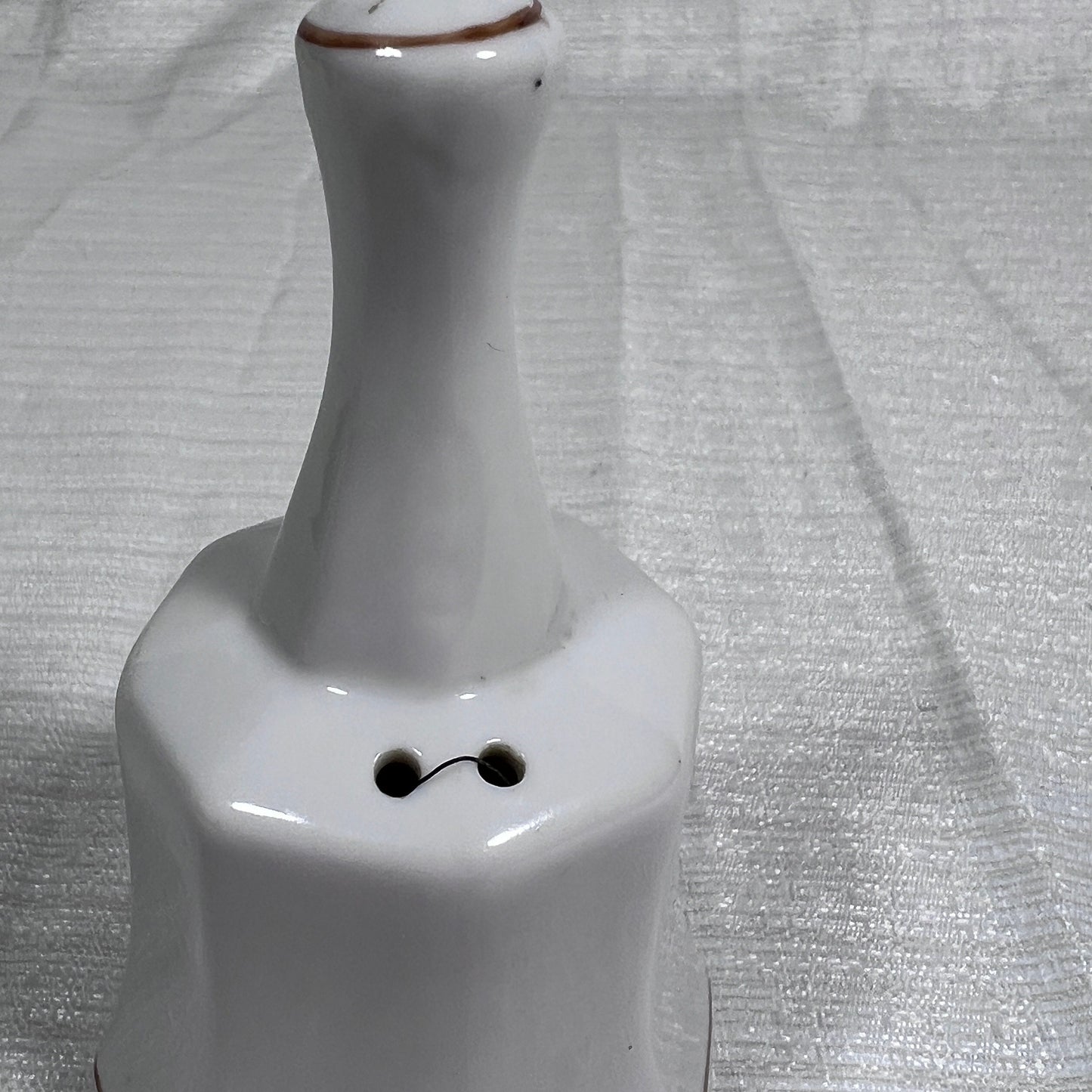 Vintage Home Sweet Home Porcelain Bell