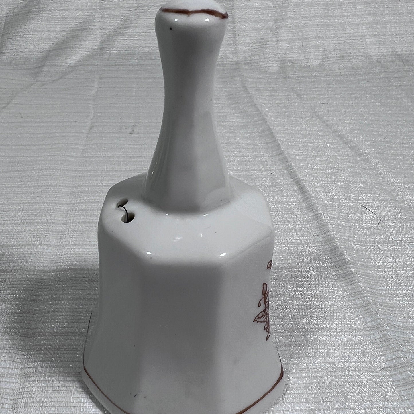 Vintage Home Sweet Home Porcelain Bell