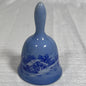 Courier and Ives "The Old Homestead in Winter" Small Ceramic Bell