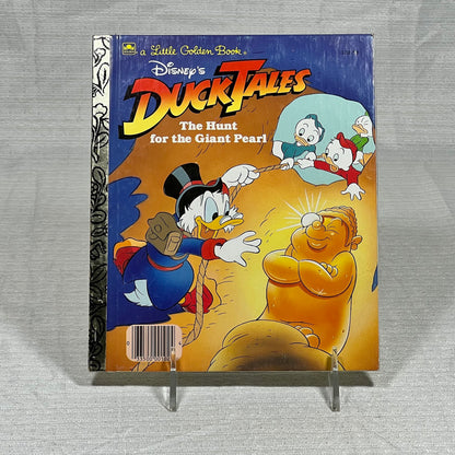 a Little Golden Book Disney's DuckTales The Hunt for the Giant Pearl