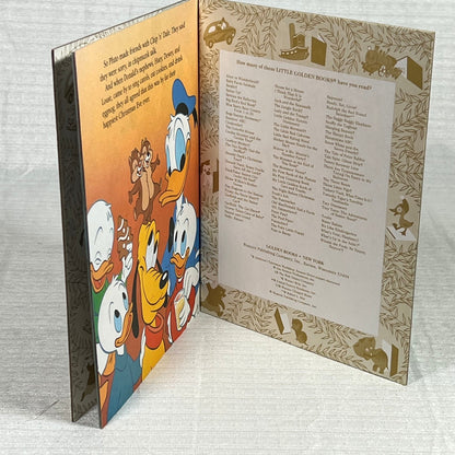 a Little Golden Book Walt Disney's Donald Duck's Christmas Tree