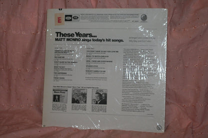 Matt Monro - These Years, Record, Album, Vinyl, LP