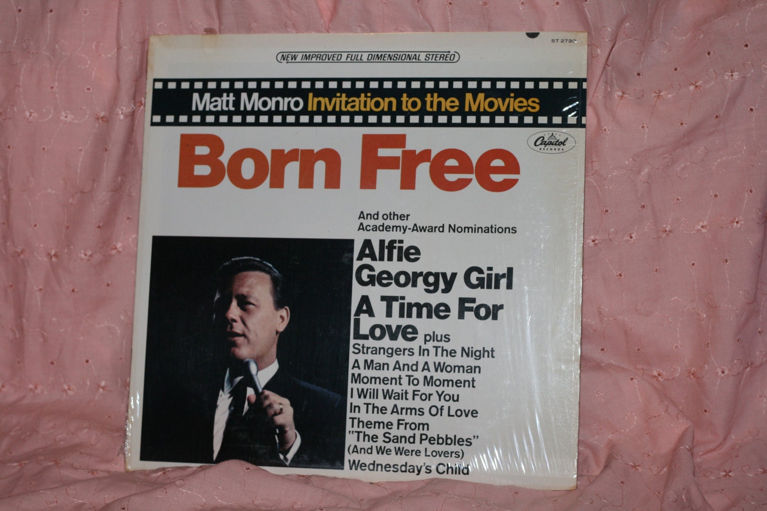 Matt Monro - Born Free (Invitation To The Movies), Vinyl, LP, Record, Album