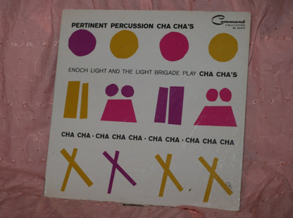 Enoch Light And The Light Brigade - Pertinent Percussion Cha Cha's, Record, Vinyl, LP, Album