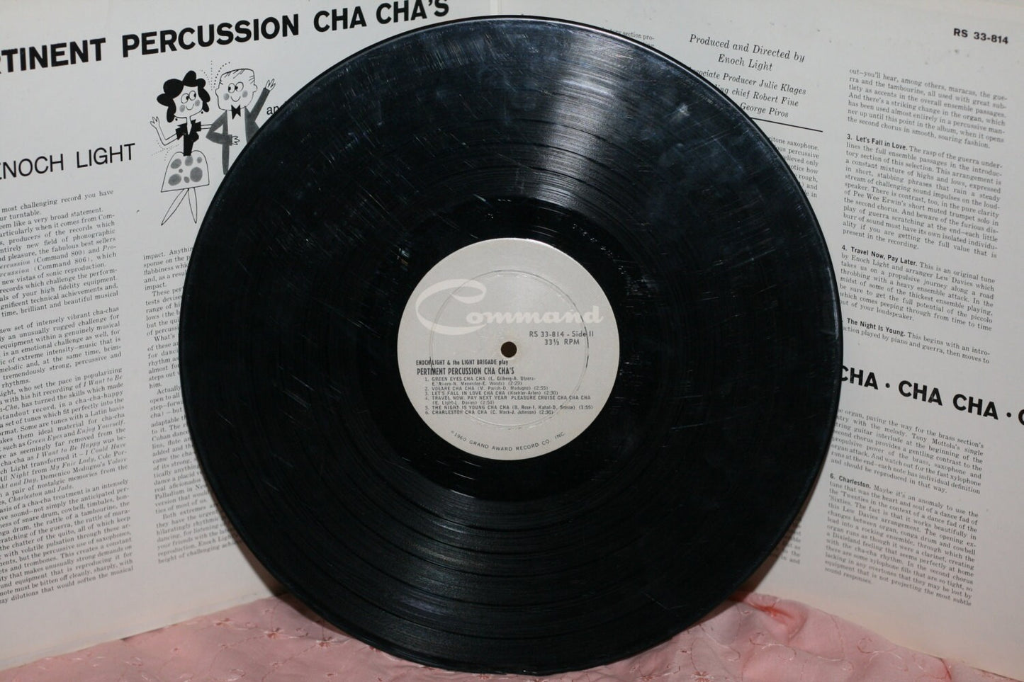 Enoch Light And The Light Brigade - Pertinent Percussion Cha Cha's, Record, Vinyl, LP, Album