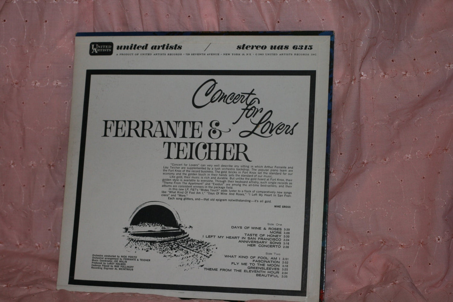 Ferrante & Teicher - Concert For Lovers, Record, Album, LP, Vinyl