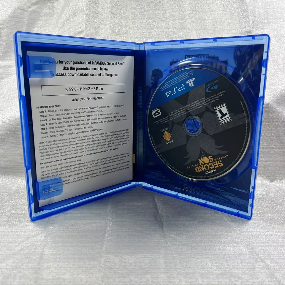 Infamous Second Son, Limited Edition - Sony PlayStation 4, 2014