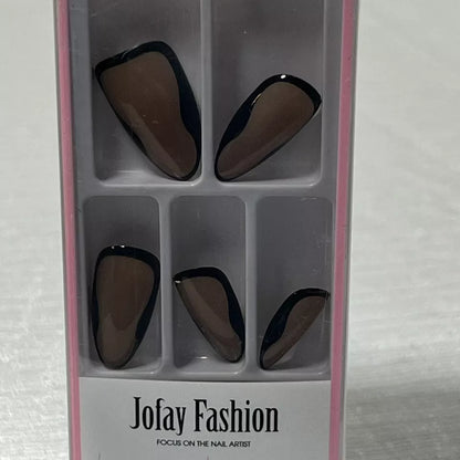 Jofay Fashion Press On Nails 24 PCs New In Box Pink