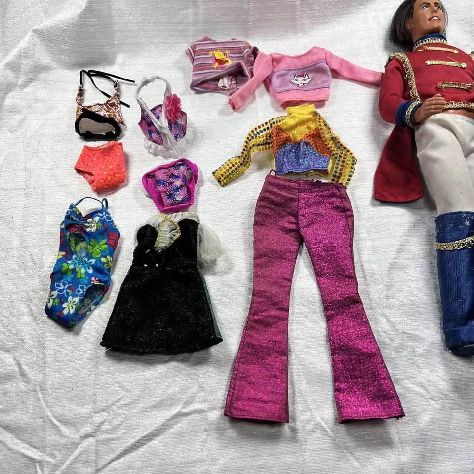ken doll lot used - Play Condition - Nutcracker Ken Doll And Barbie Clothes