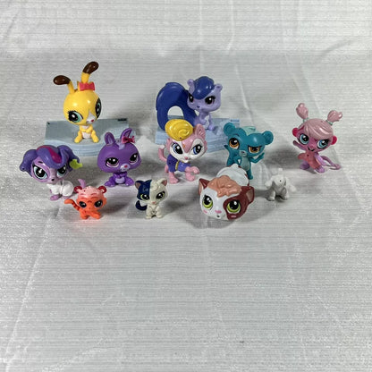 Littlest Pet Shop Figures lot of 9