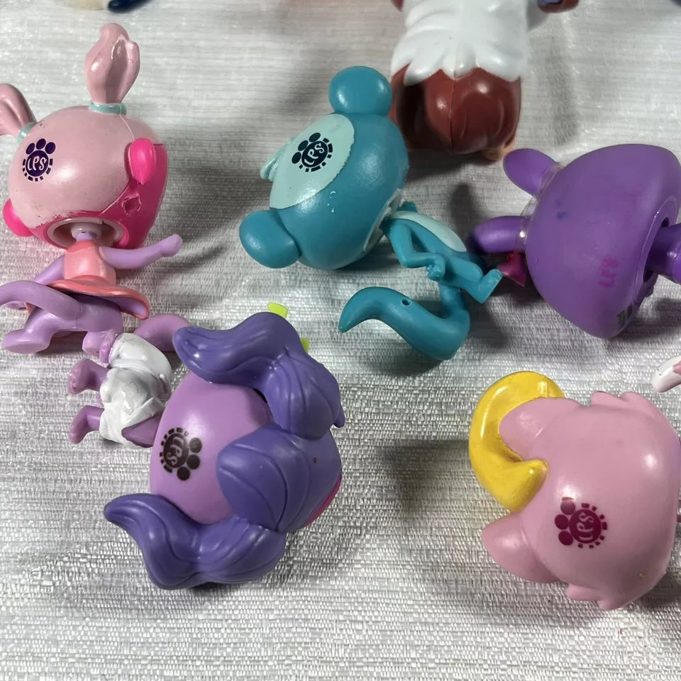 Littlest Pet Shop Figures lot of 9