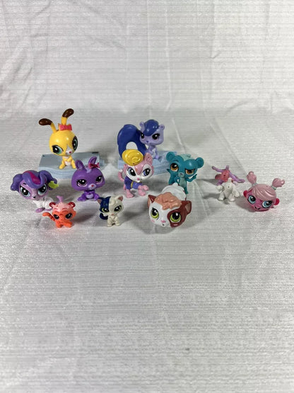 Littlest Pet Shop Figures lot of 9