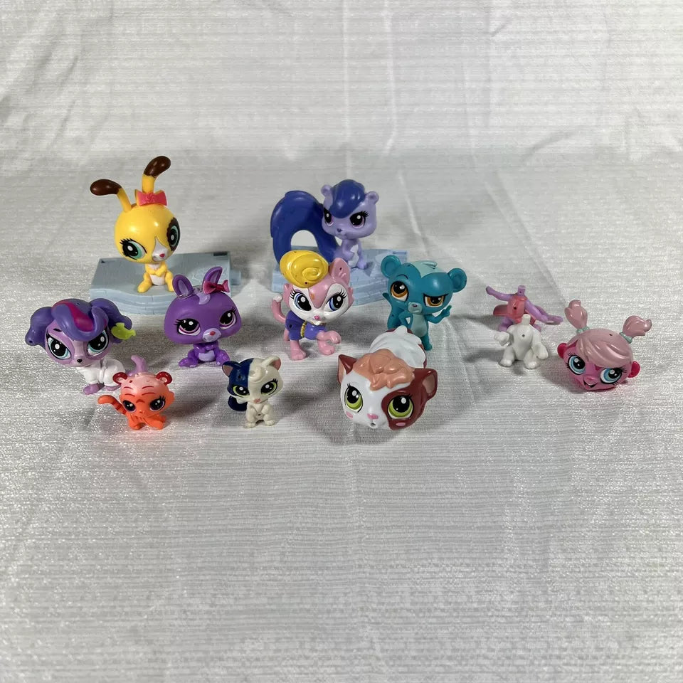 Littlest Pet Shop Figures lot of 9