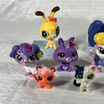 Littlest Pet Shop Figures lot of 9