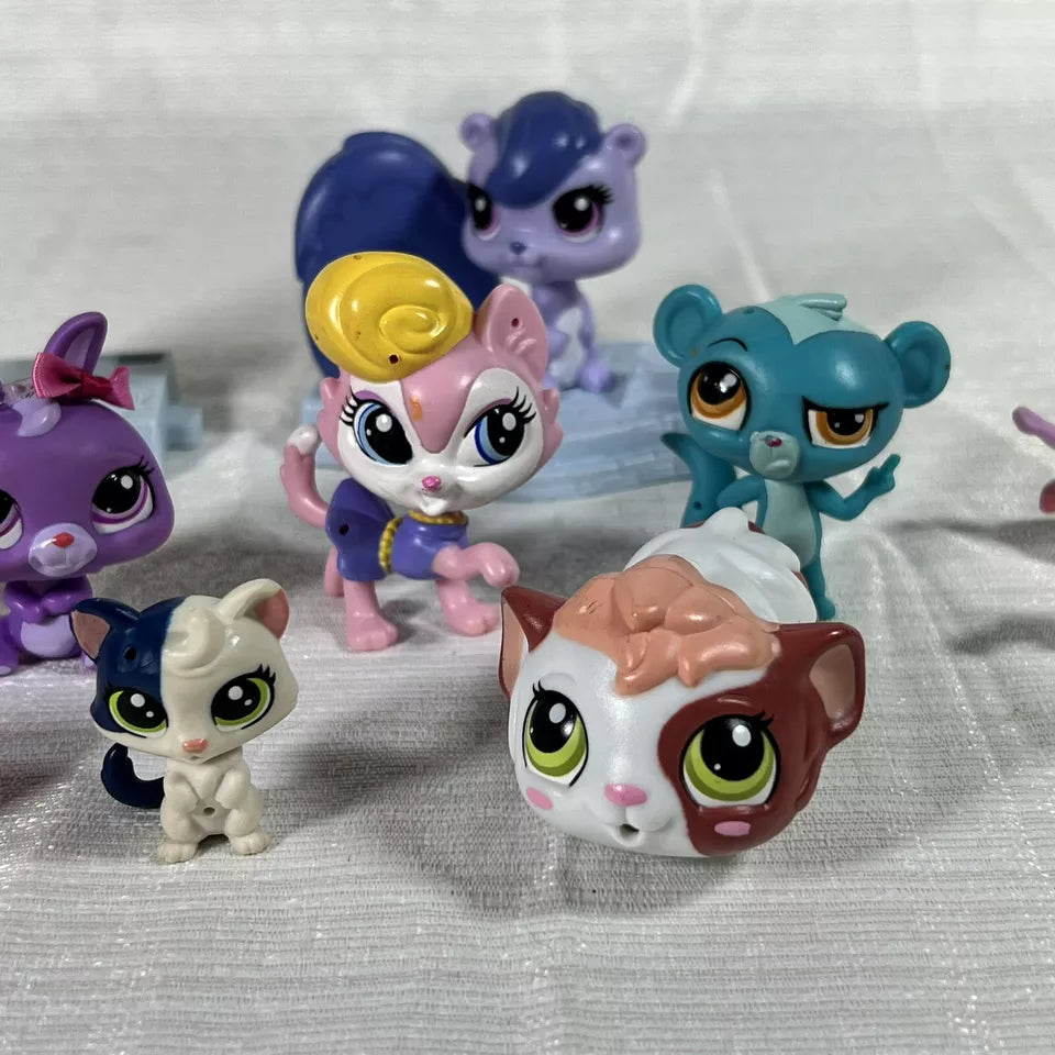 Littlest Pet Shop Figures lot of 9