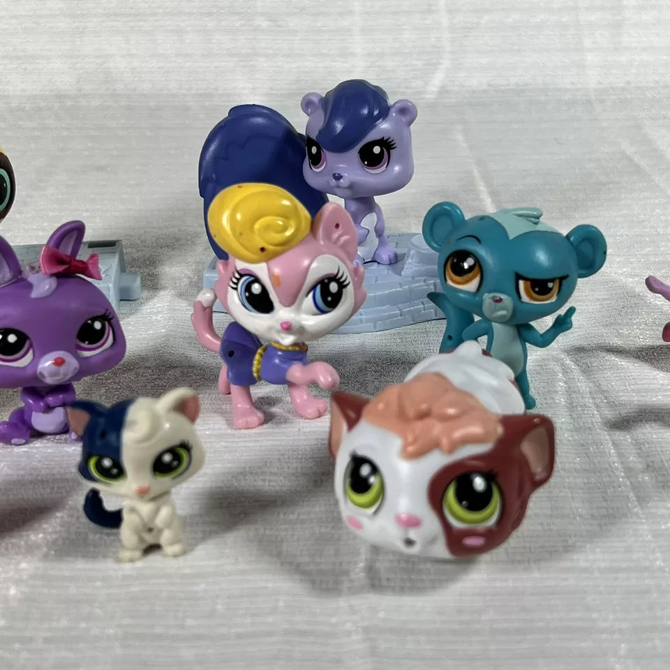 Littlest Pet Shop Figures lot of 9