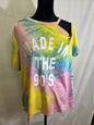 SHEIN made in the 90s shirt xl Cold Shoulder