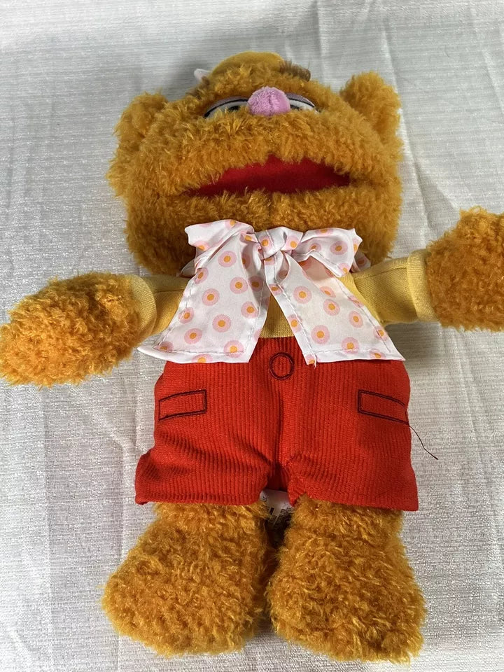 Disney Store Muppet Babies Baby Fozzie Plush Stuffed Animal 12”