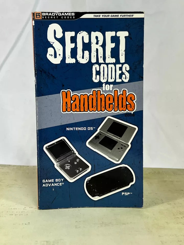 Secret Codes for Handhelds Nintendo DS Game Boy Advance PSP Book Cheat Guide