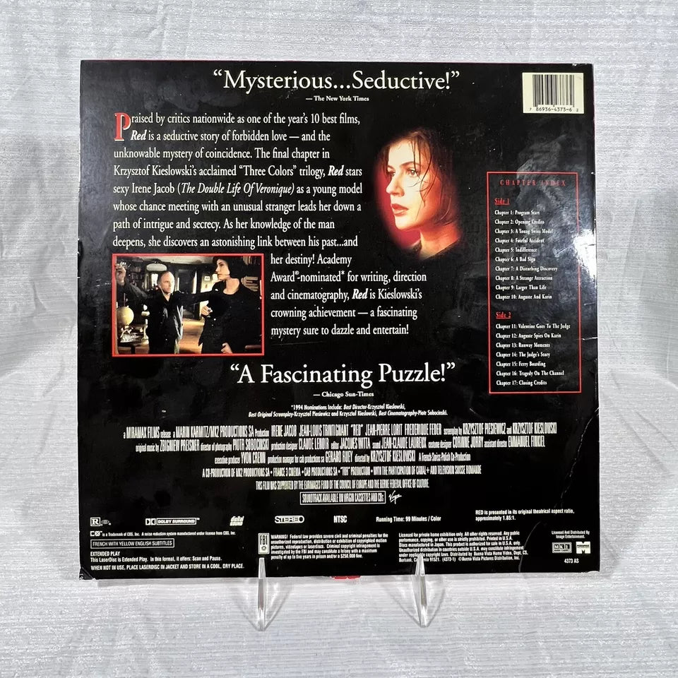 Red (Laserdisc, 1995)