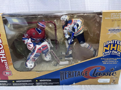 2004 McFARLANE NHL SERIES 9 JASON SMITH , JOSE THEODORE HERITAGE CLASSIC