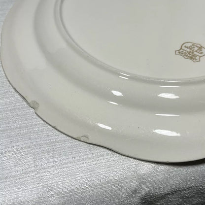 Stetson 22K Gold American Beauty Dinner Plate set of 7 - wear and crazing