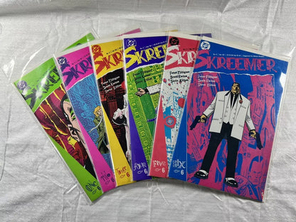 Skreemer 1 - 6 DC Comics 1989 Complete Set Peter Milligan Steve Dillon