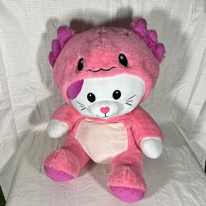 Peek-a-Boo Toys 29" Disguisimals SPLISH Axolotl Cat Plush